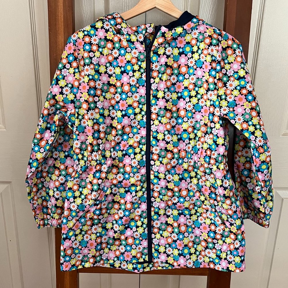 Wonder Nation Spring floral rain jacket